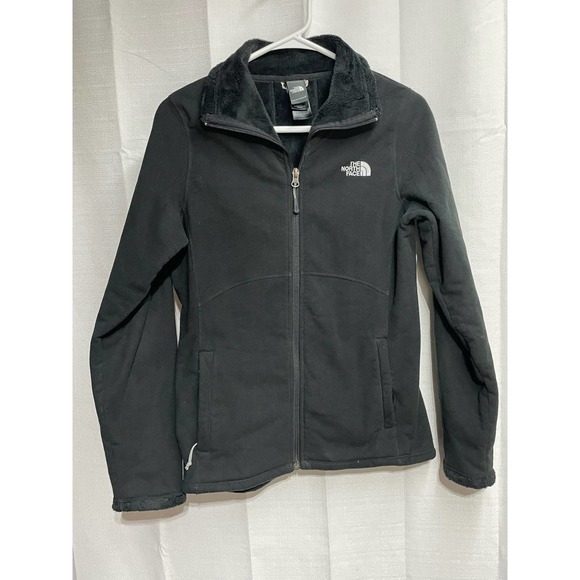The‎ North Face Heavy Fleece Zip Up Women’s Small Black - Picture 2 of 6